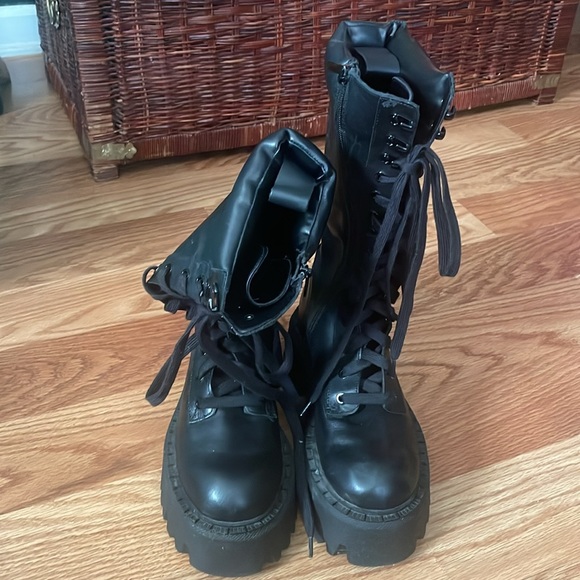 Zara Platform Boots - Picture 4 of 8